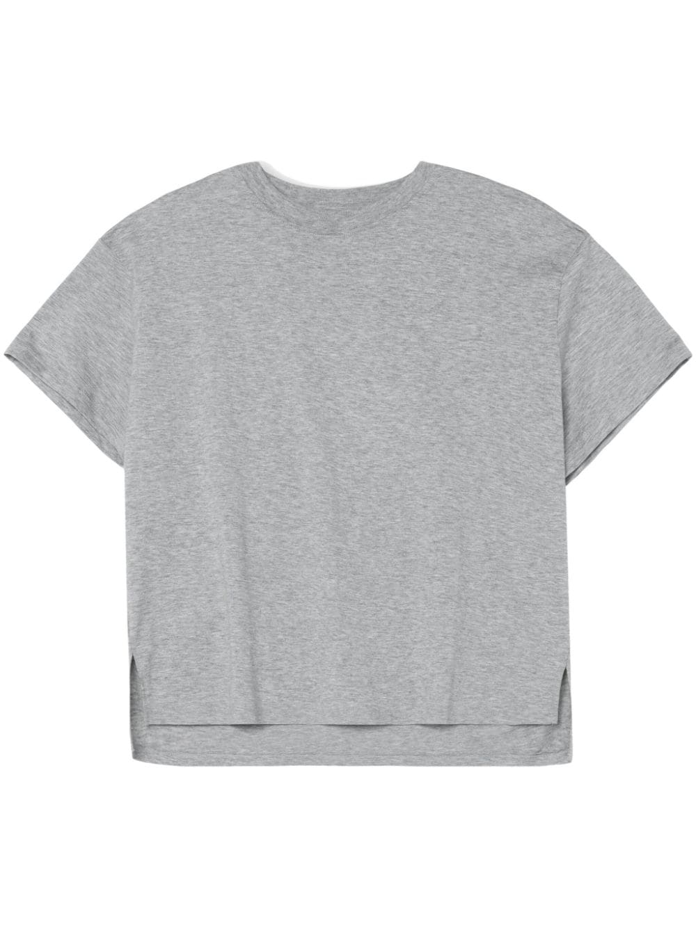 John Elliott Finley cotton cropped T-shirt - Grey von John Elliott