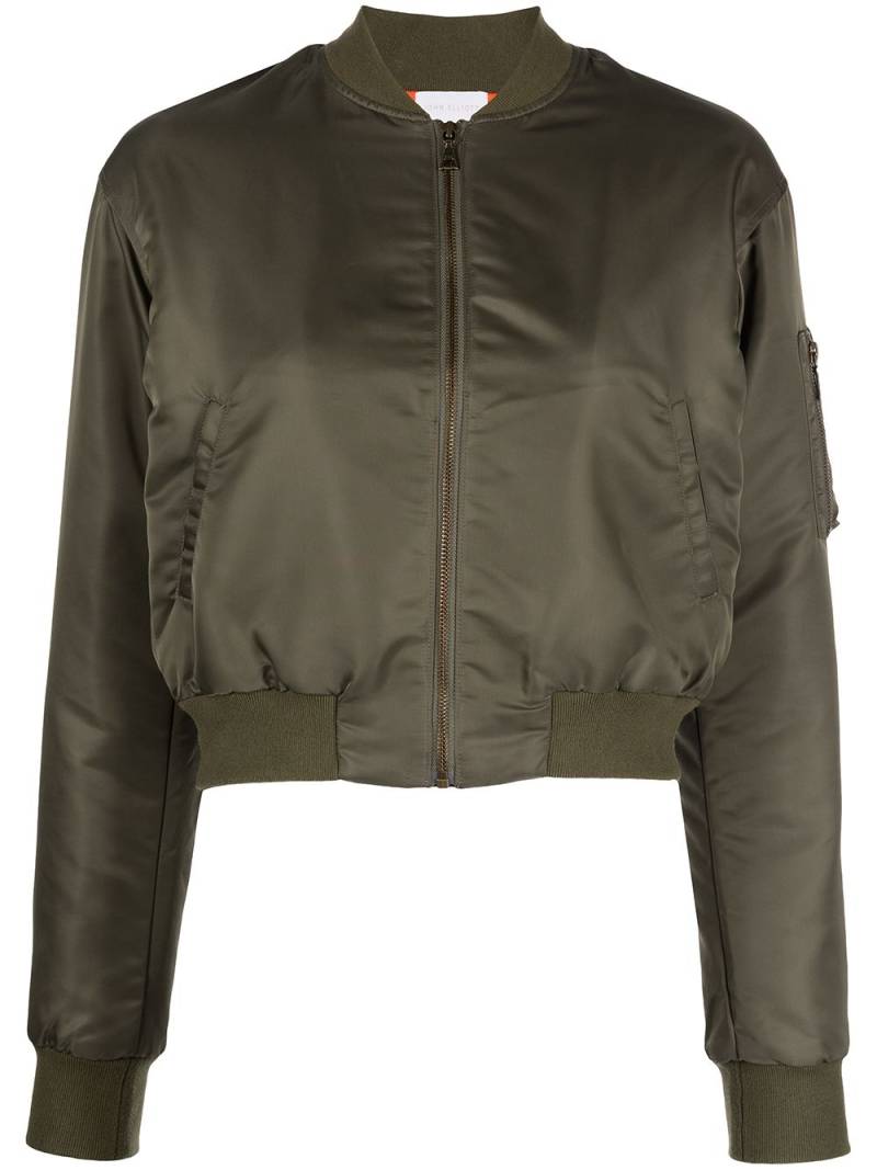 John Elliott Hunter cropped bomber jacket - Green von John Elliott