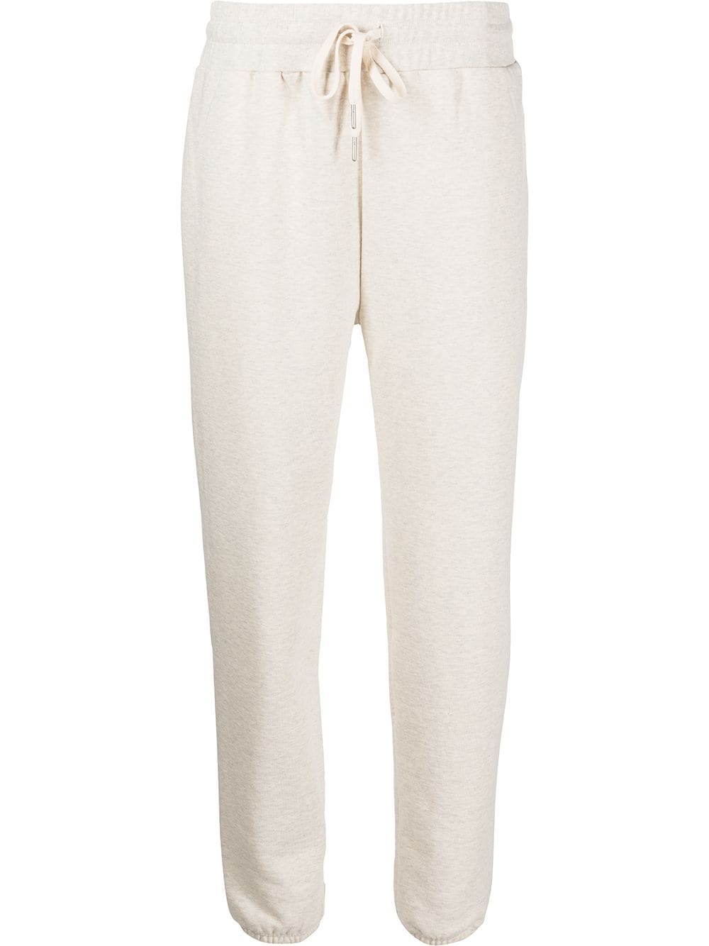 John Elliott LA knit terry-fleece trousers - White