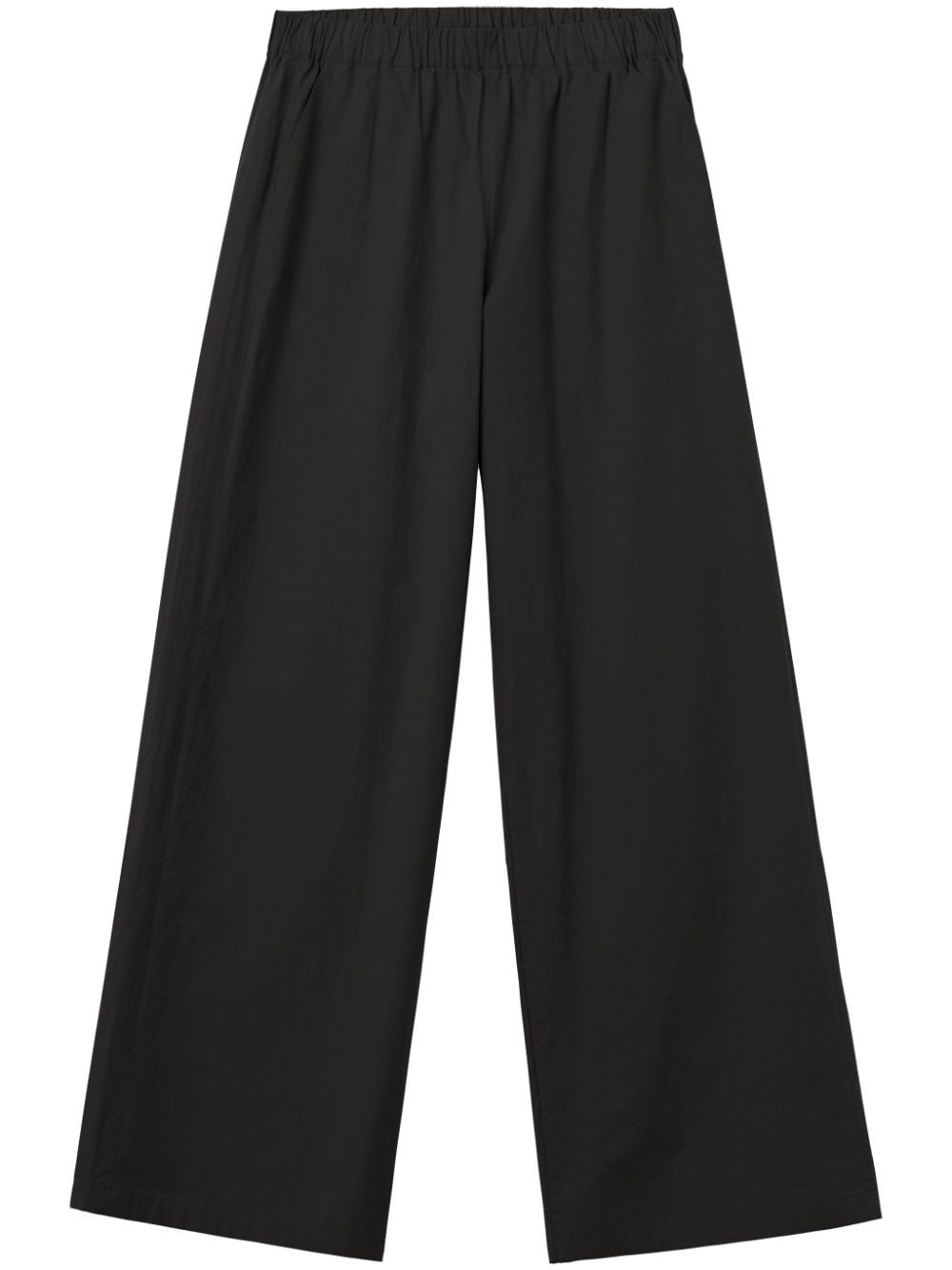 John Elliott Leisure poplin-texture cotton trousers - Black von John Elliott