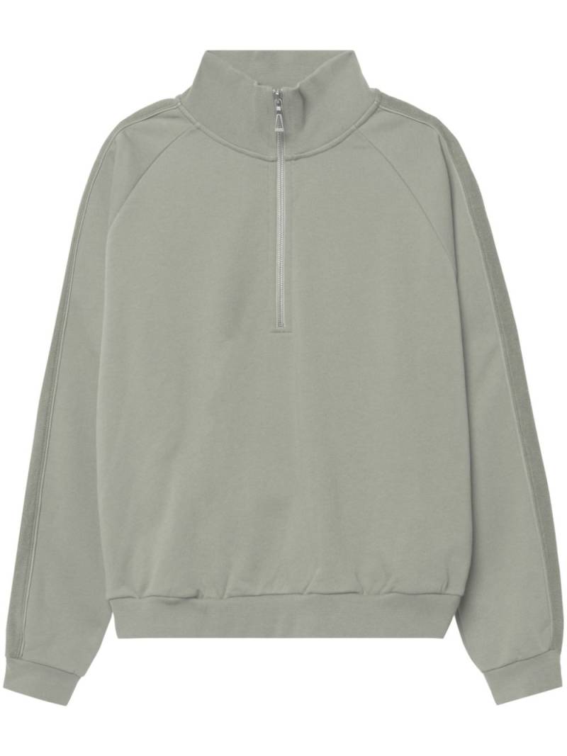 John Elliott Munich zip-up sweatshirt - Green von John Elliott