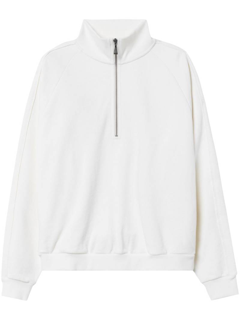 John Elliott Munich zip-up sweatshirt - White von John Elliott