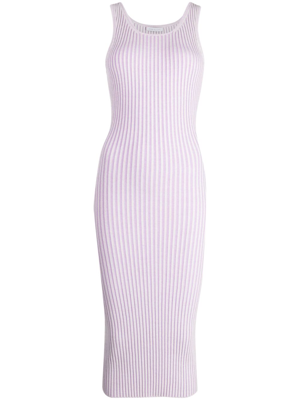 John Elliott Piper ribbed-knit midi dress - Purple von John Elliott