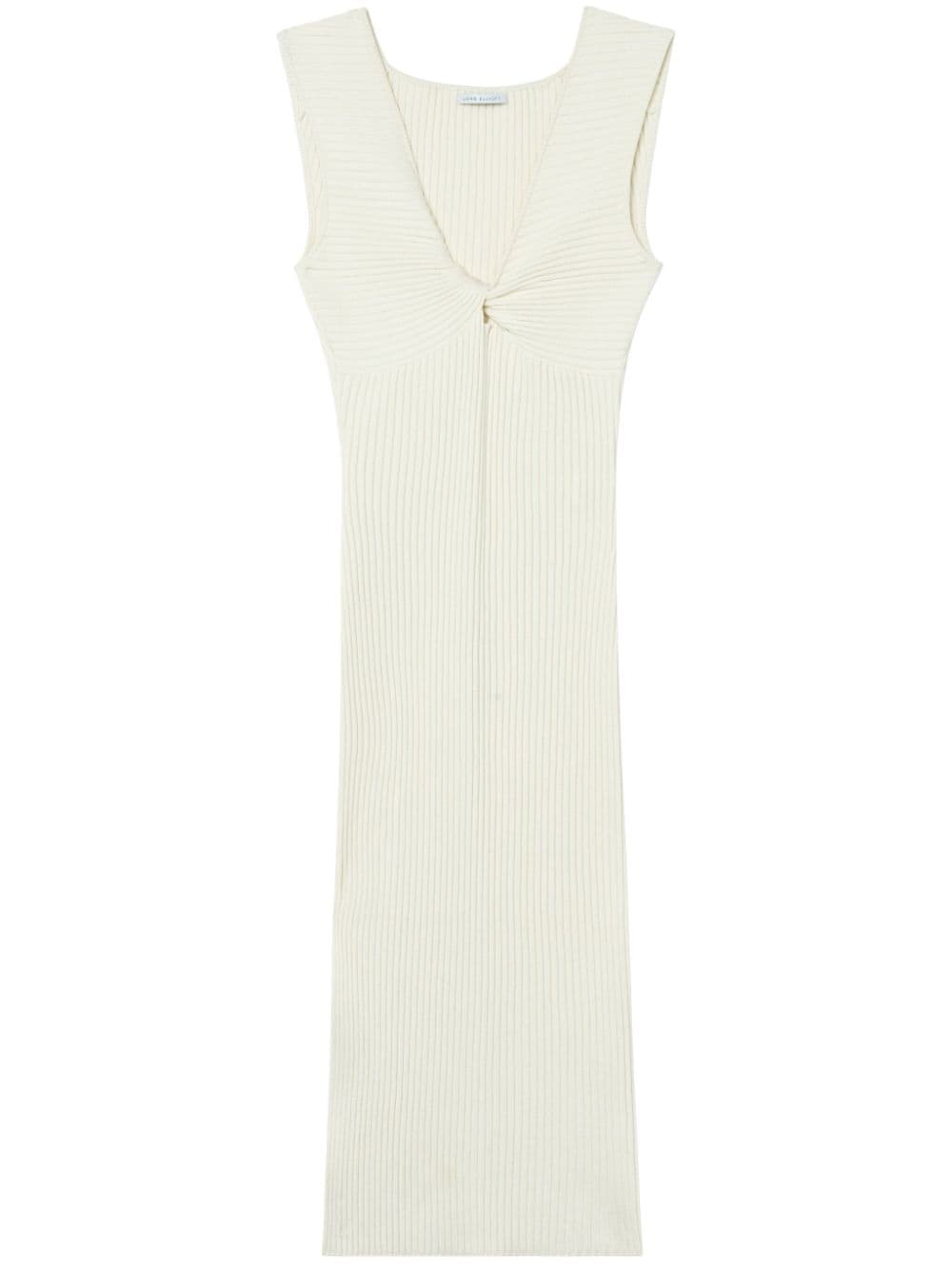 John Elliott Piper ribbed midi dress - Neutrals von John Elliott