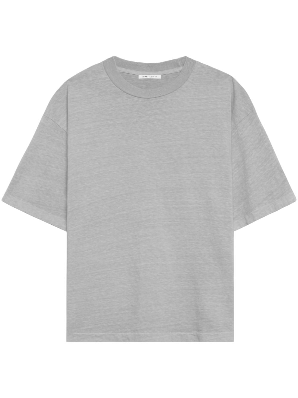 John Elliott Riviera cotton cropped T-shirt - Grey von John Elliott