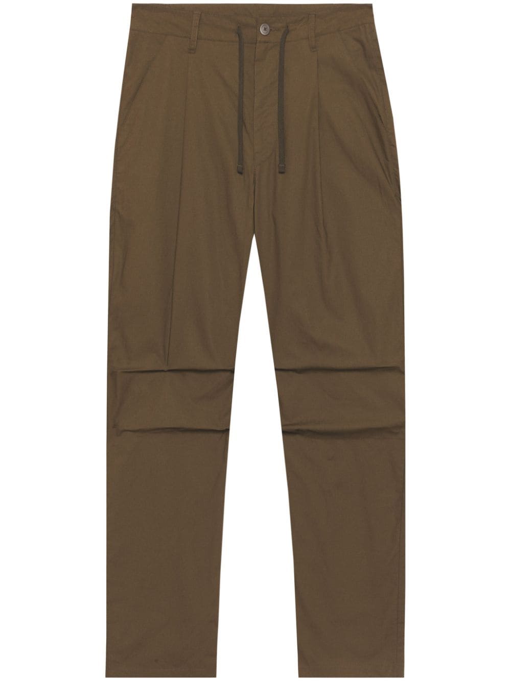 John Elliott Studio straight-leg cotton trousers - Brown von John Elliott