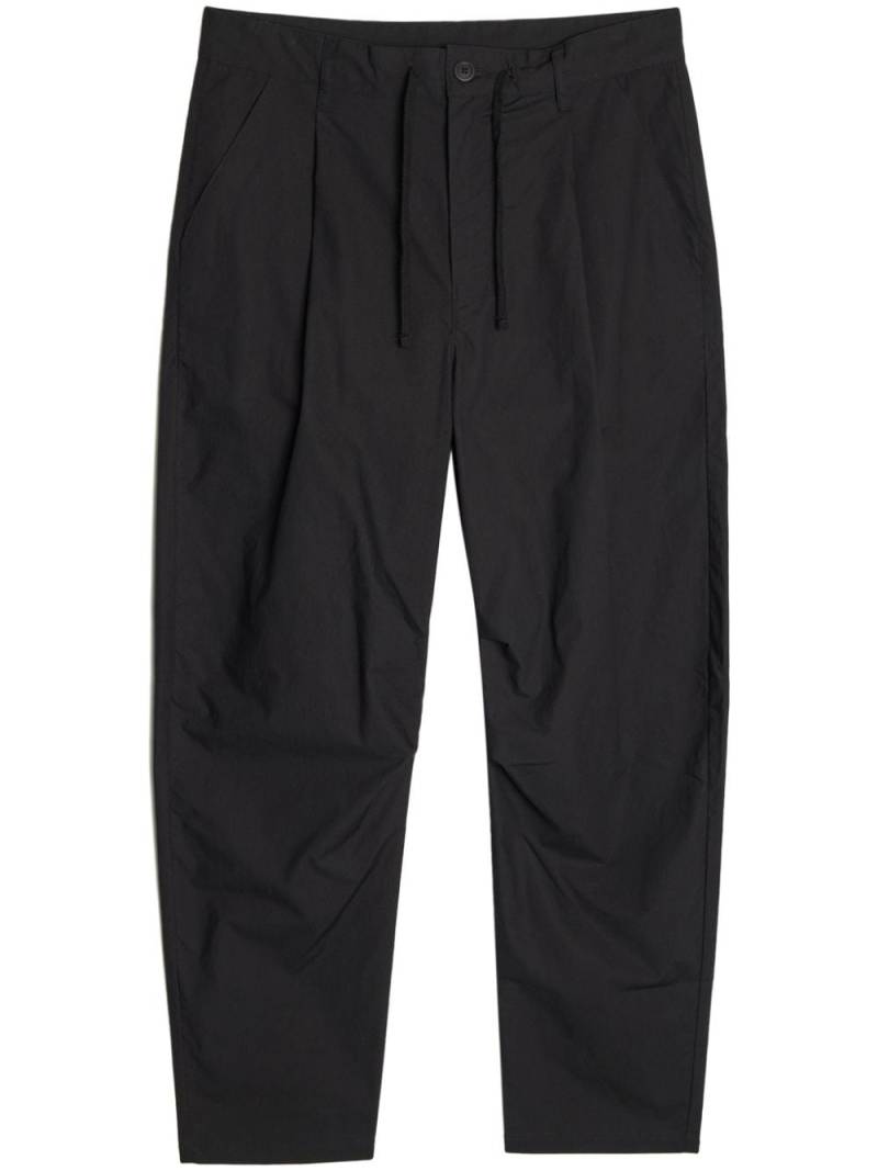 John Elliott Studio tapered cotton trousers - Black von John Elliott