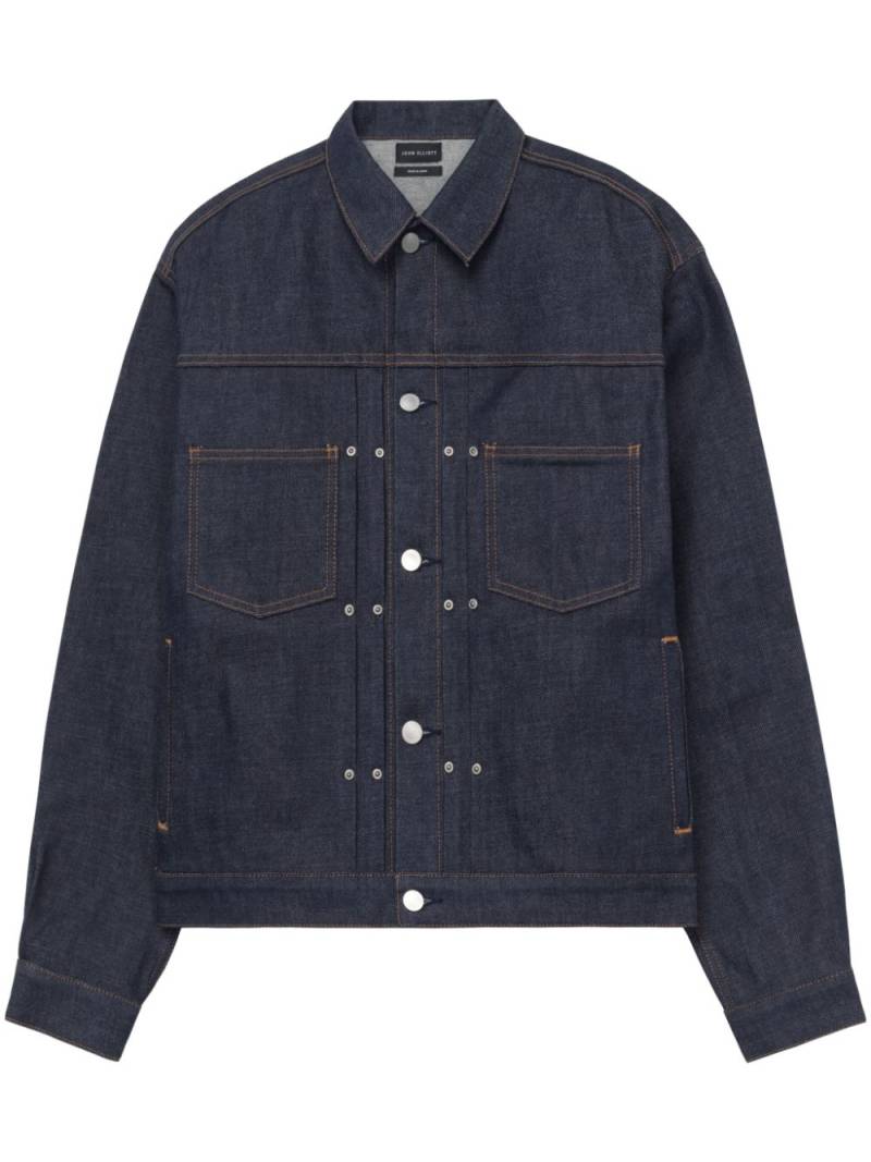 John Elliott Thumper Type II denim jacket - Blue von John Elliott