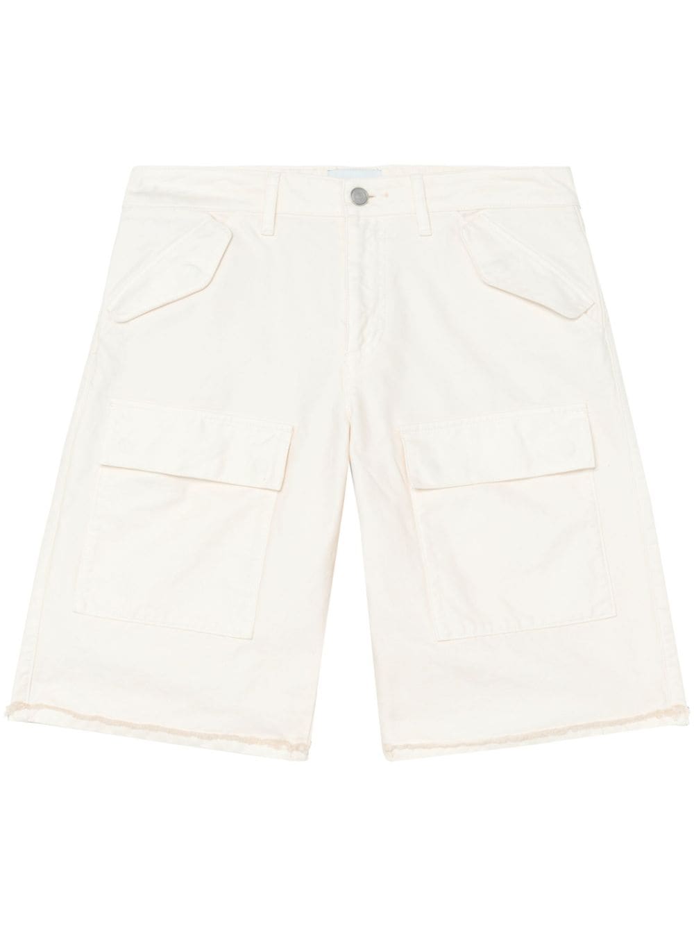 John Elliott Utility cotton bermuda shorts - Neutrals von John Elliott
