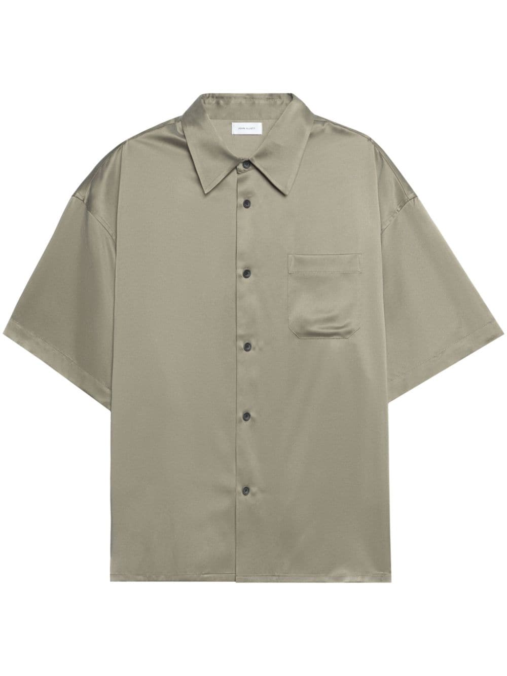 John Elliott brushed silk shirt - Green von John Elliott