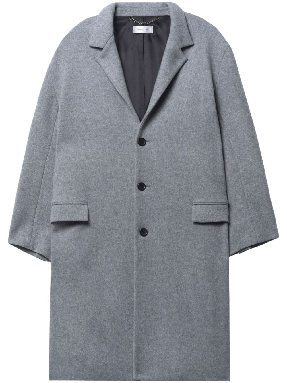 John Elliott brushed wool coat - Grey von John Elliott