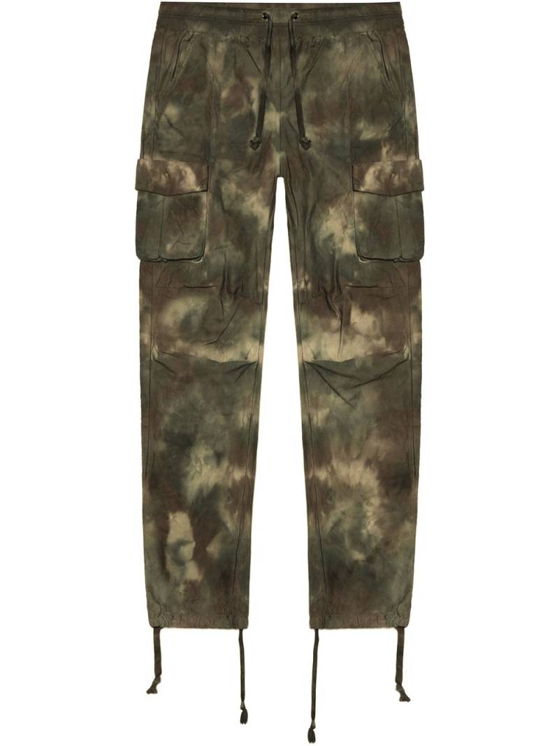 John Elliott camouflage tie-dye cargo pants - Green von John Elliott