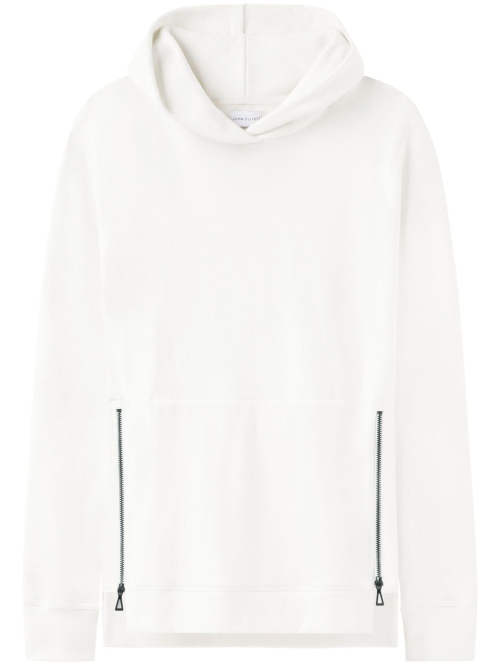 John Elliott cotton hoodie - White von John Elliott