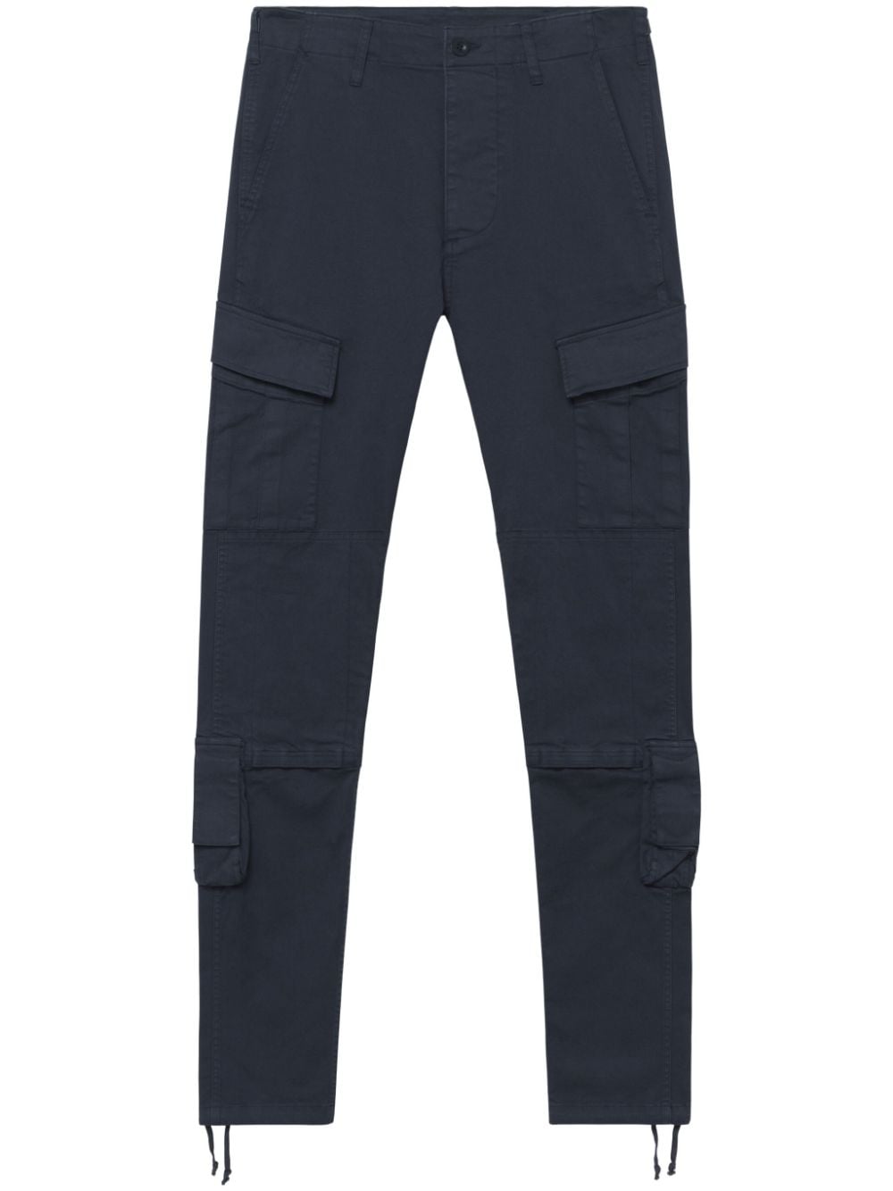 John Elliott cotton straight-leg trousers - Blue von John Elliott