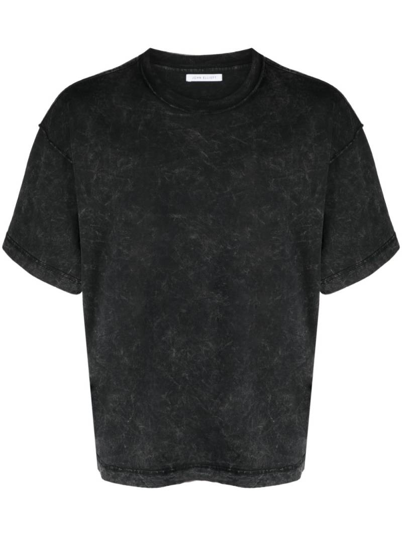 John Elliott faded cotton T-shirt - Black von John Elliott