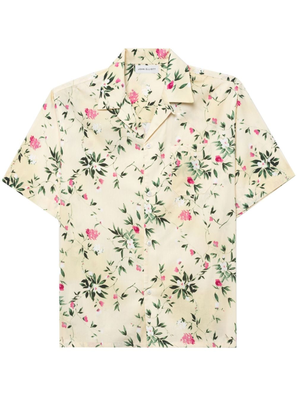 John Elliott floral-print short-sleeve shirt - Neutrals von John Elliott