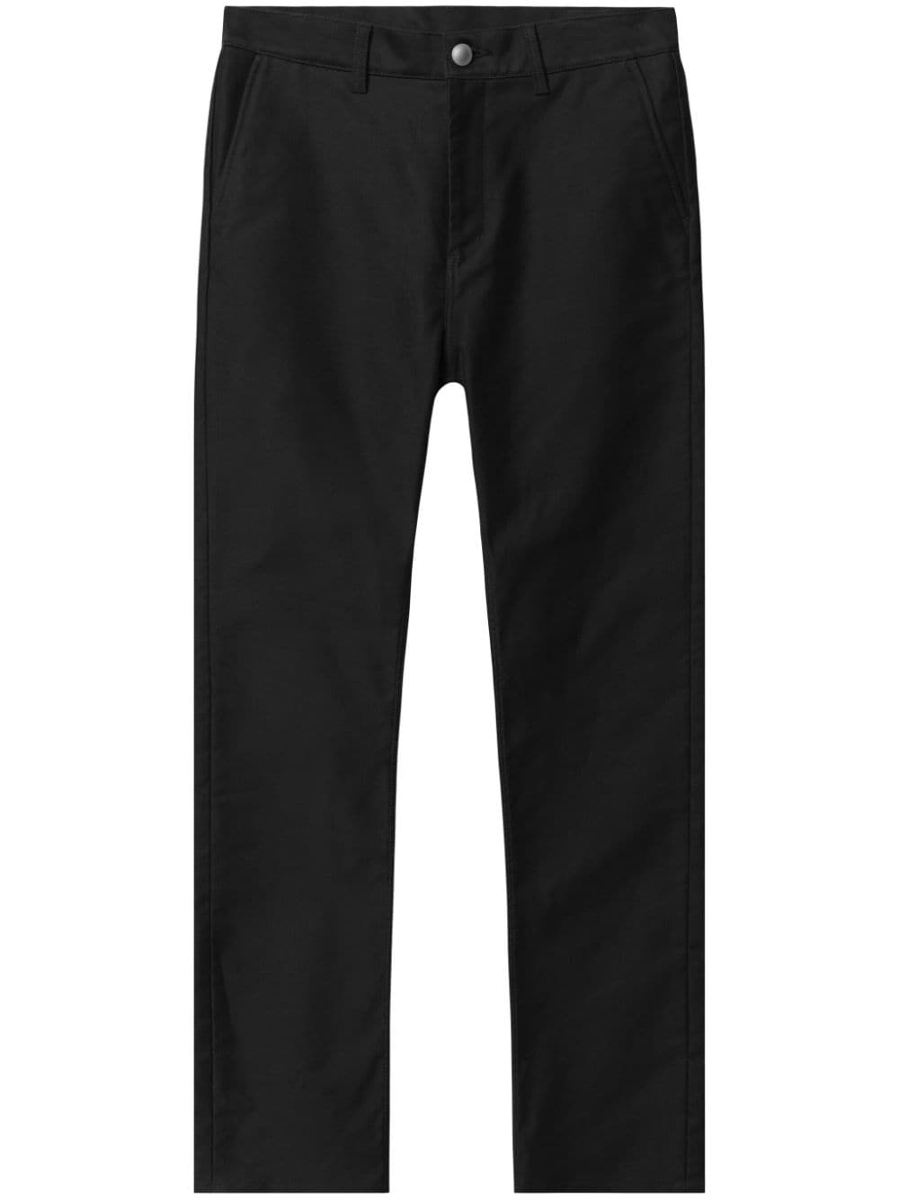 John Elliott high-rise straight moleskin jeans - Black von John Elliott