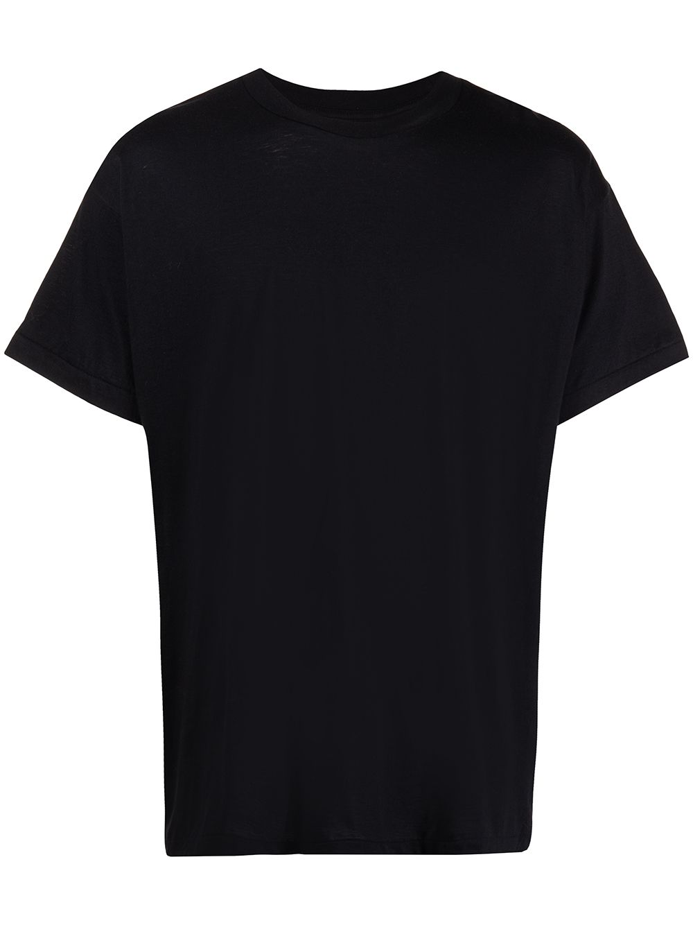 John Elliott knitted short-sleeved T-shirt - Black von John Elliott