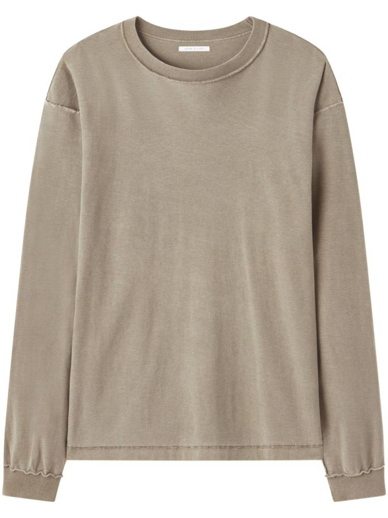 John Elliott long-sleeve cotton T-shirt - Neutrals von John Elliott