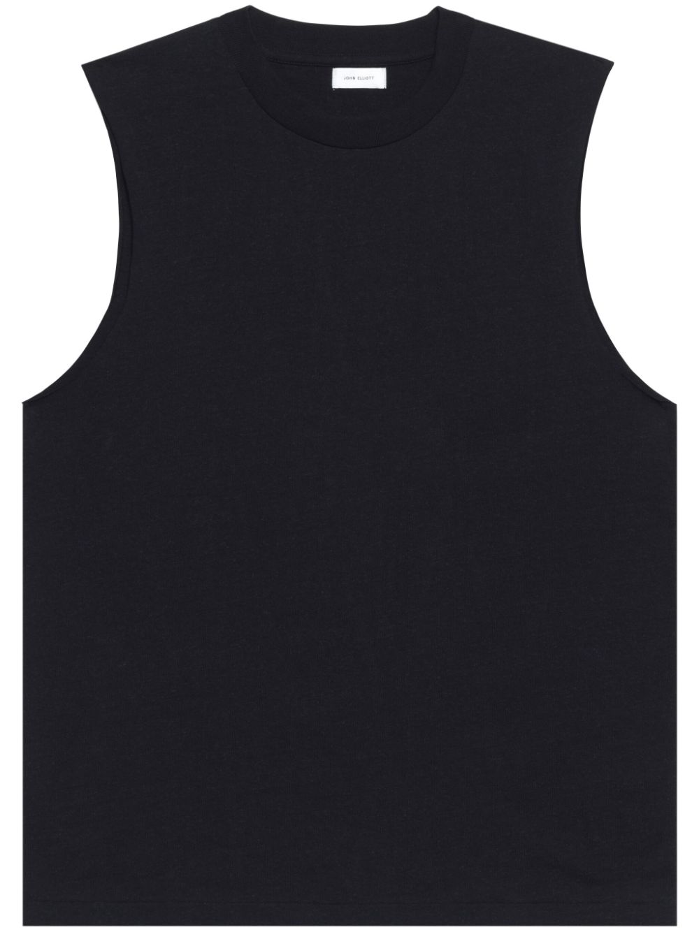 John Elliott sleeveless cotton T-shirt - Black von John Elliott