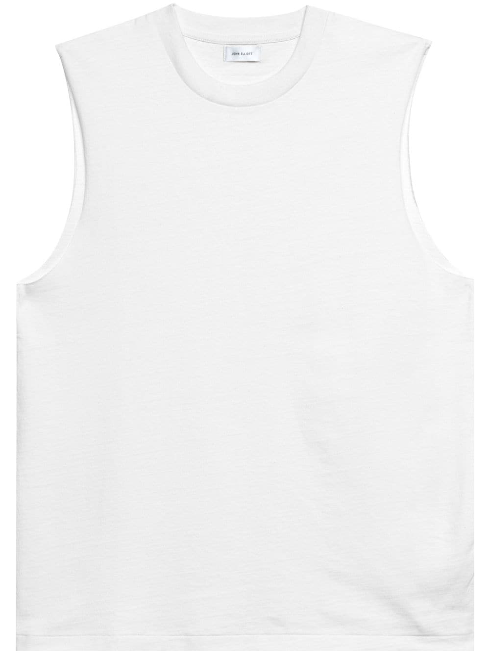 John Elliott sleeveless cotton T-shirt - White von John Elliott