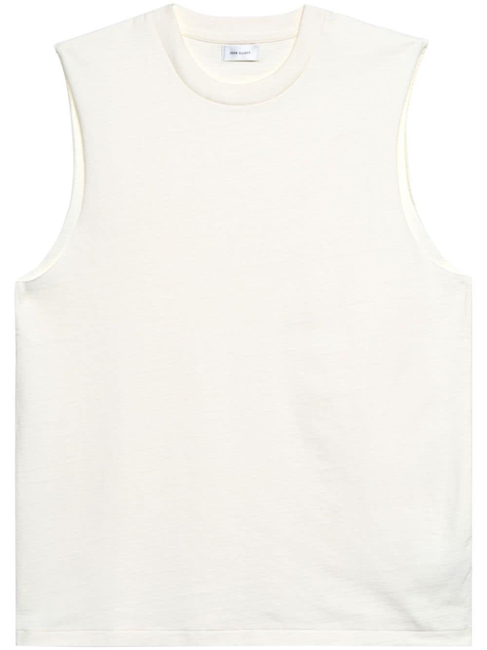John Elliott sleeveless cotton T-shirt - White von John Elliott