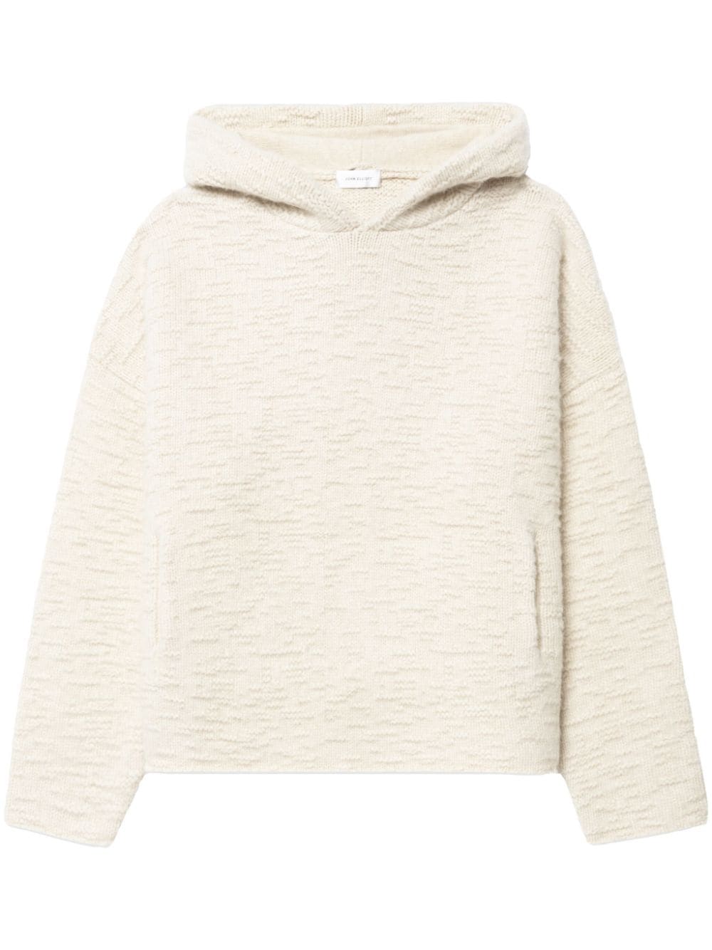 John Elliott wool hoodie - Neutrals von John Elliott