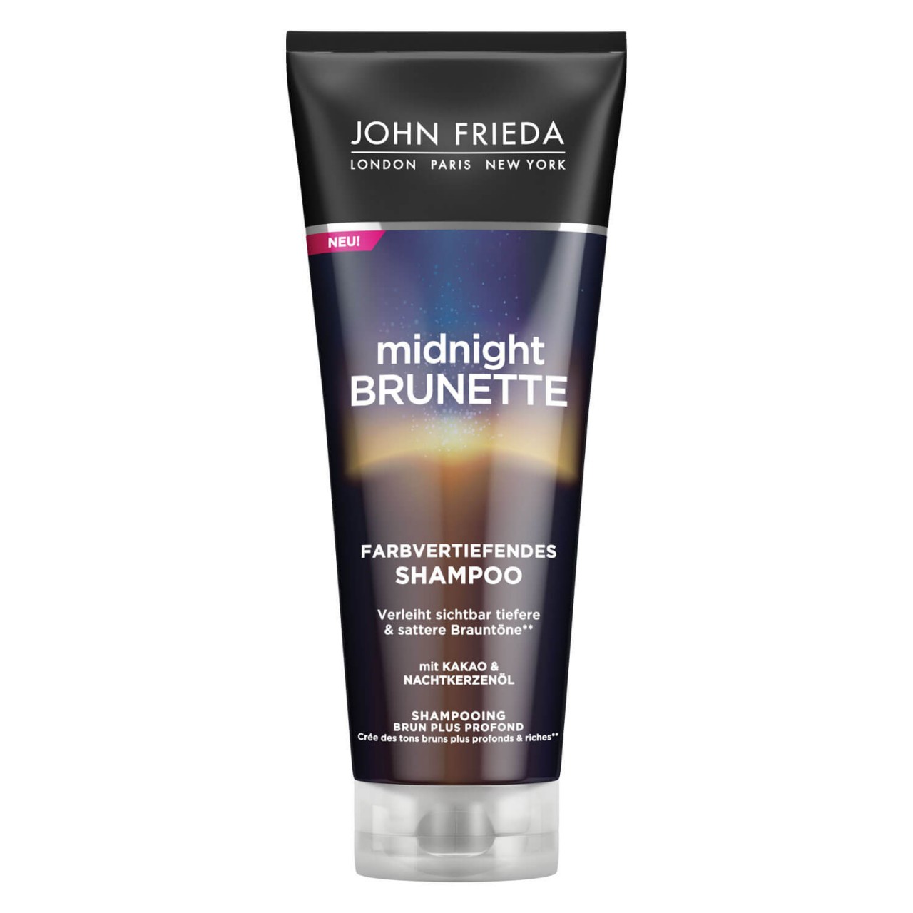 Brilliant Brunette - Midnight Brunette Farbvertiefendes Shampoo Brilliant Brunette - Midnight Brunette Farbvertiefendes Shampoo von John Frieda
