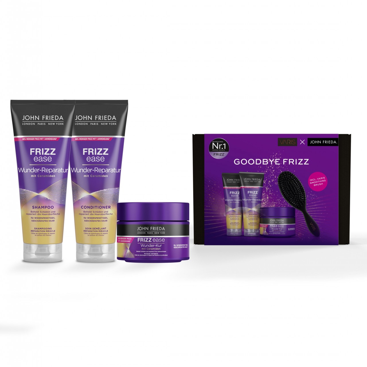 Frizz Ease - John Frieda x VARIS Wunder-Reparatur Set Frizz Ease - John Frieda x VARIS Wunder-Reparatur Set von John Frieda