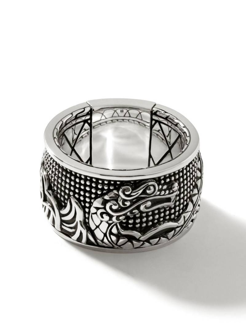 John Hardy Legends Naga sterling silver ring von John Hardy