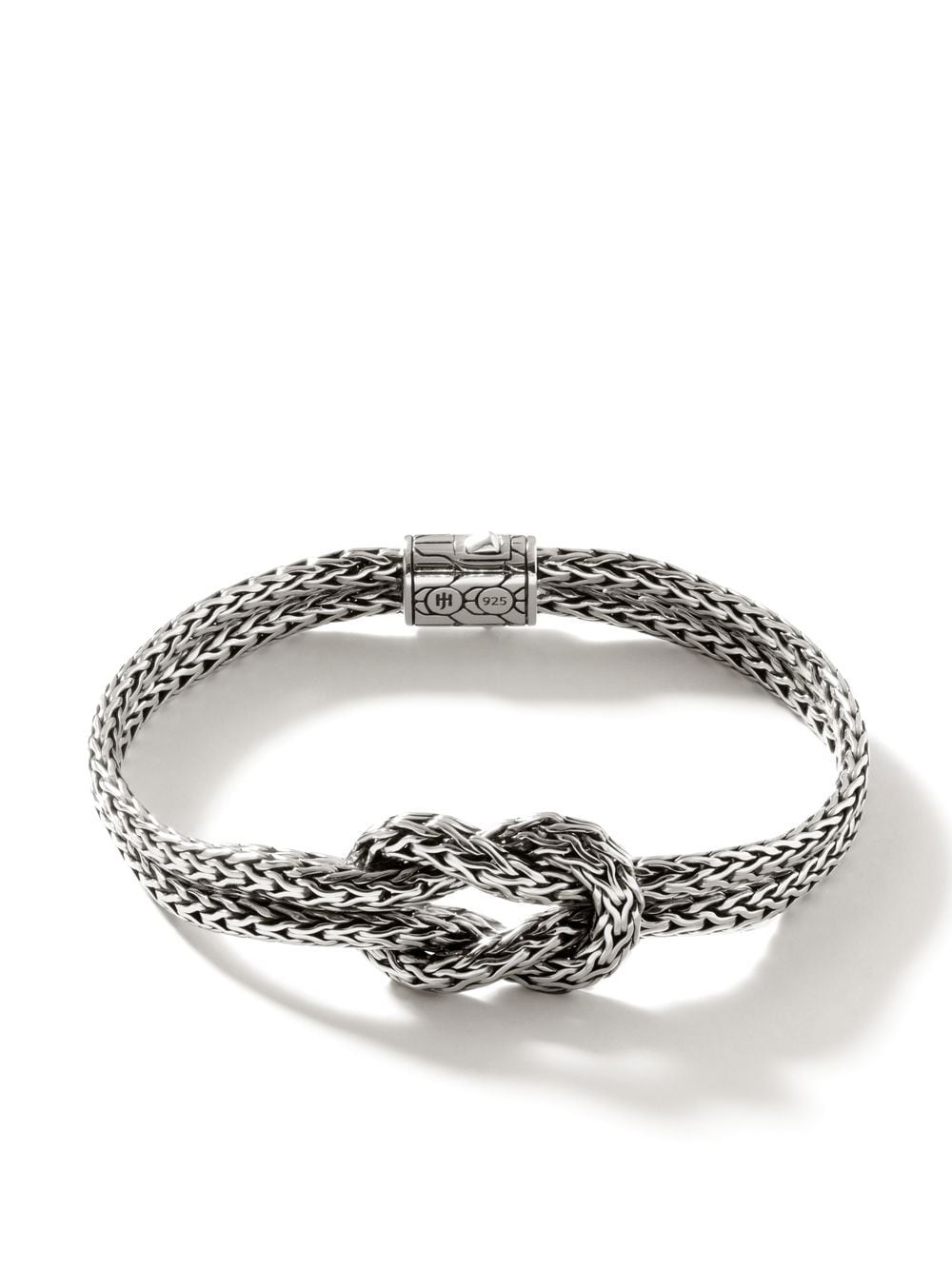 John Hardy Manah 3.5mm double-row bracelet - Silver von John Hardy