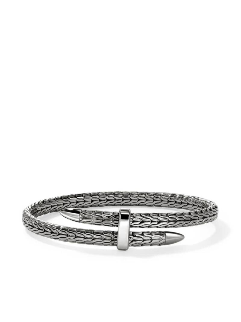 John Hardy Spear Flex Cuff diamond bracelet - Silver von John Hardy