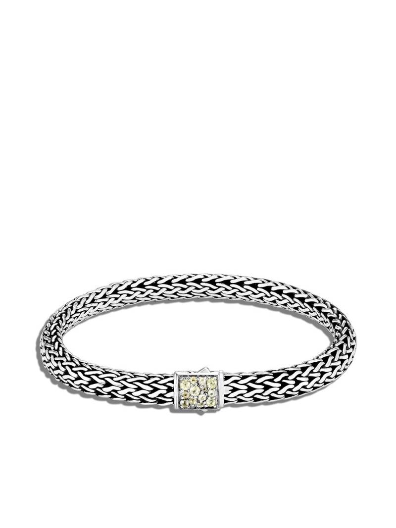 John Hardy silver Classic Chain small reversible bracelet von John Hardy