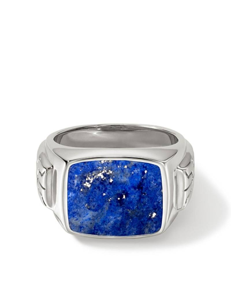 John Hardy sterling silver lapis lazuli signet ring von John Hardy