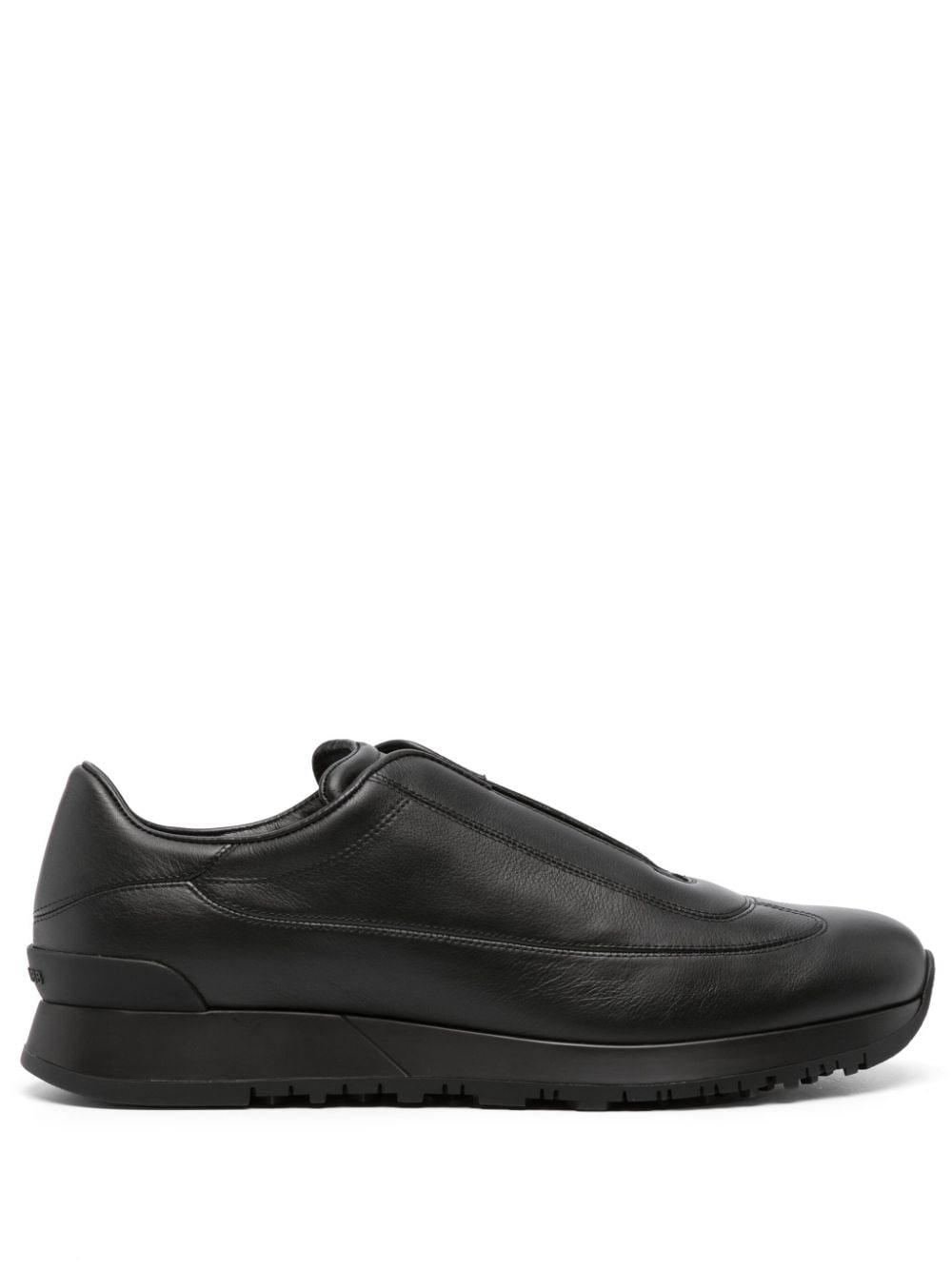 John Lobb Lift leather sneakers - Black von John Lobb