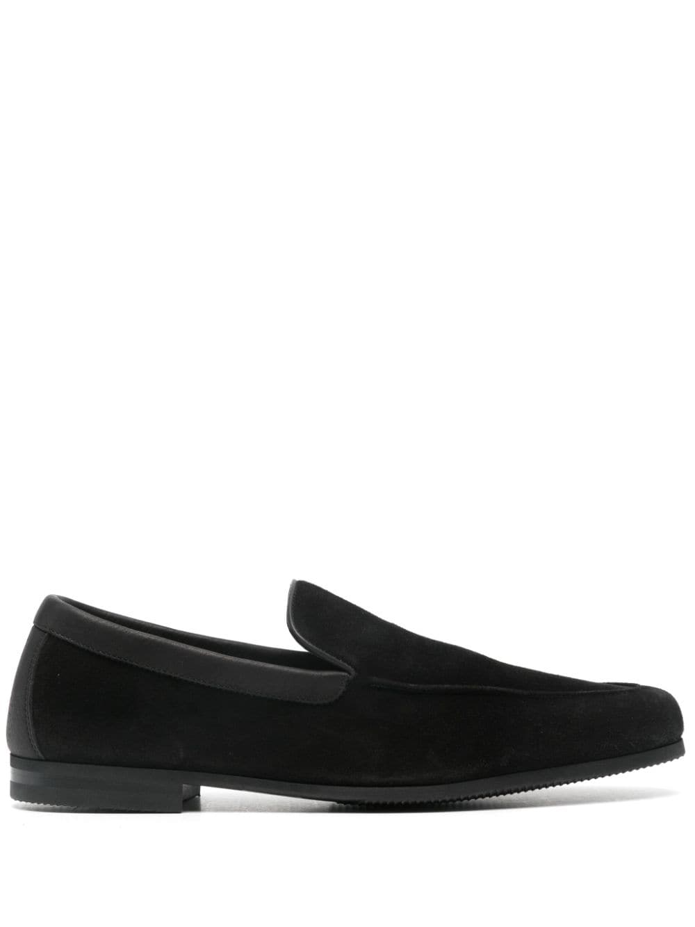 John Lobb Tyne suede loafers - Black von John Lobb