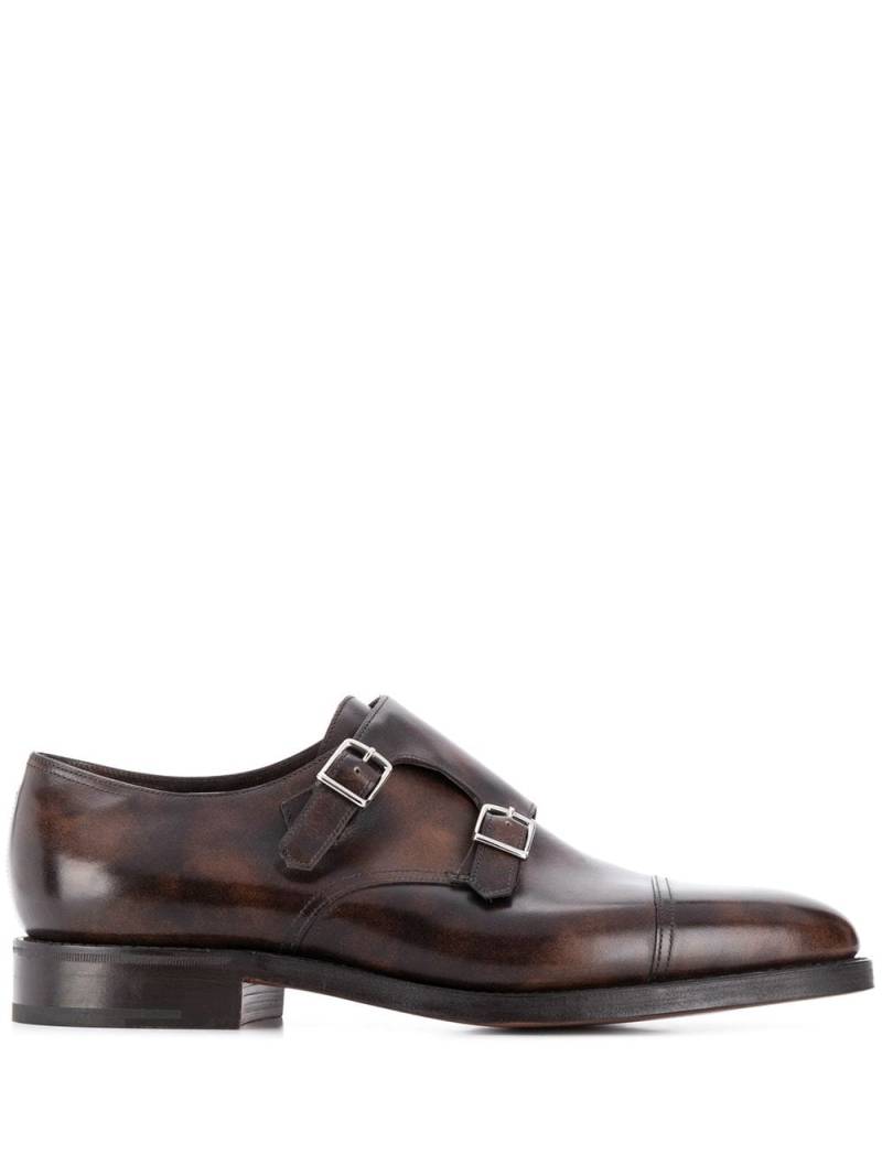 John Lobb William monk shoes - Brown von John Lobb