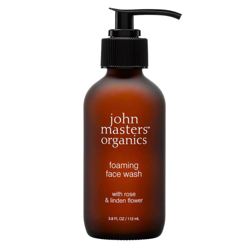 JMO Skin & Body Care - Foaming Face Wash with Rose & Linden Flower von John Masters Organics