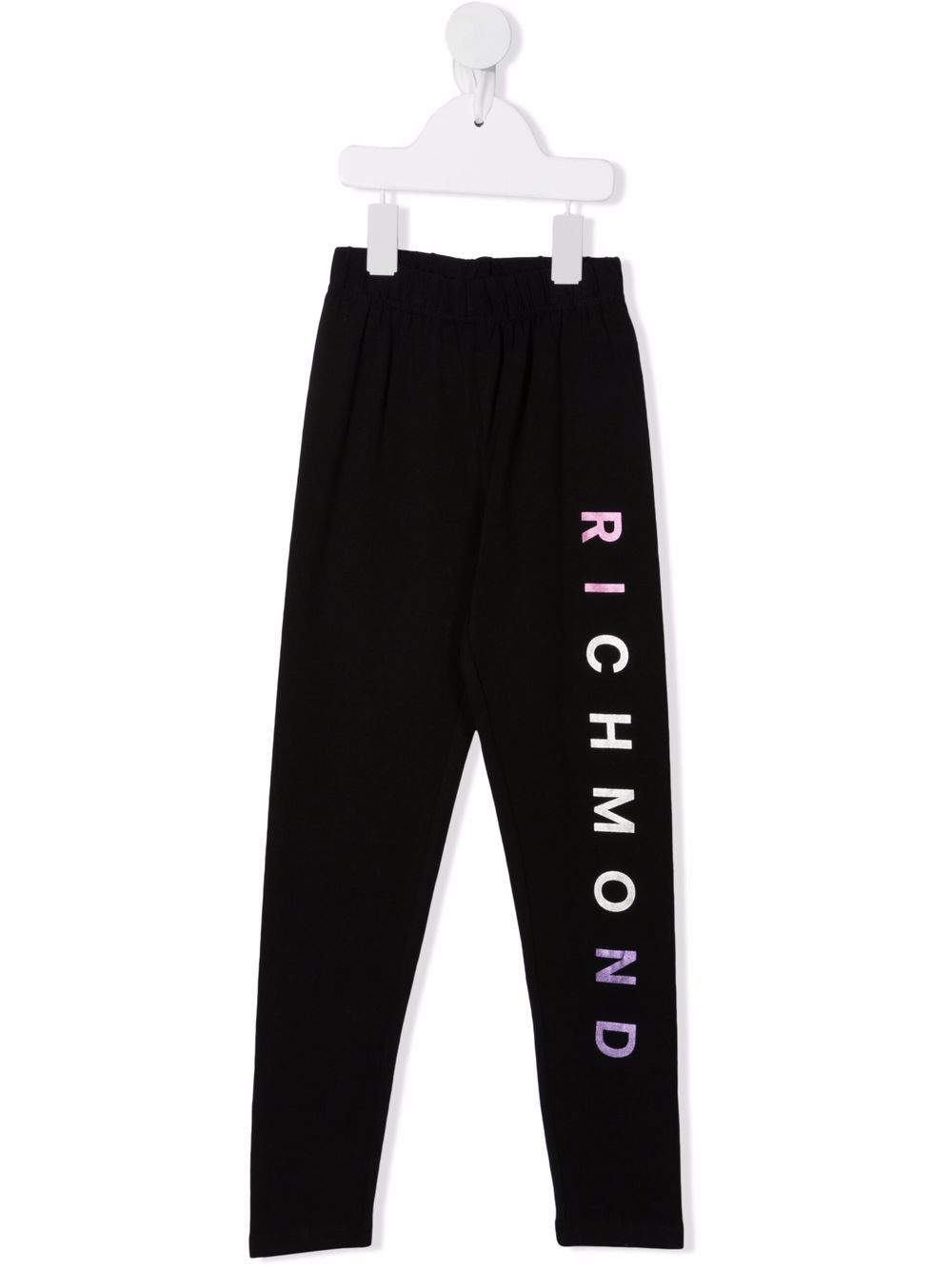 John Richmond Junior TEEN logo print leggings - Black von John Richmond Junior