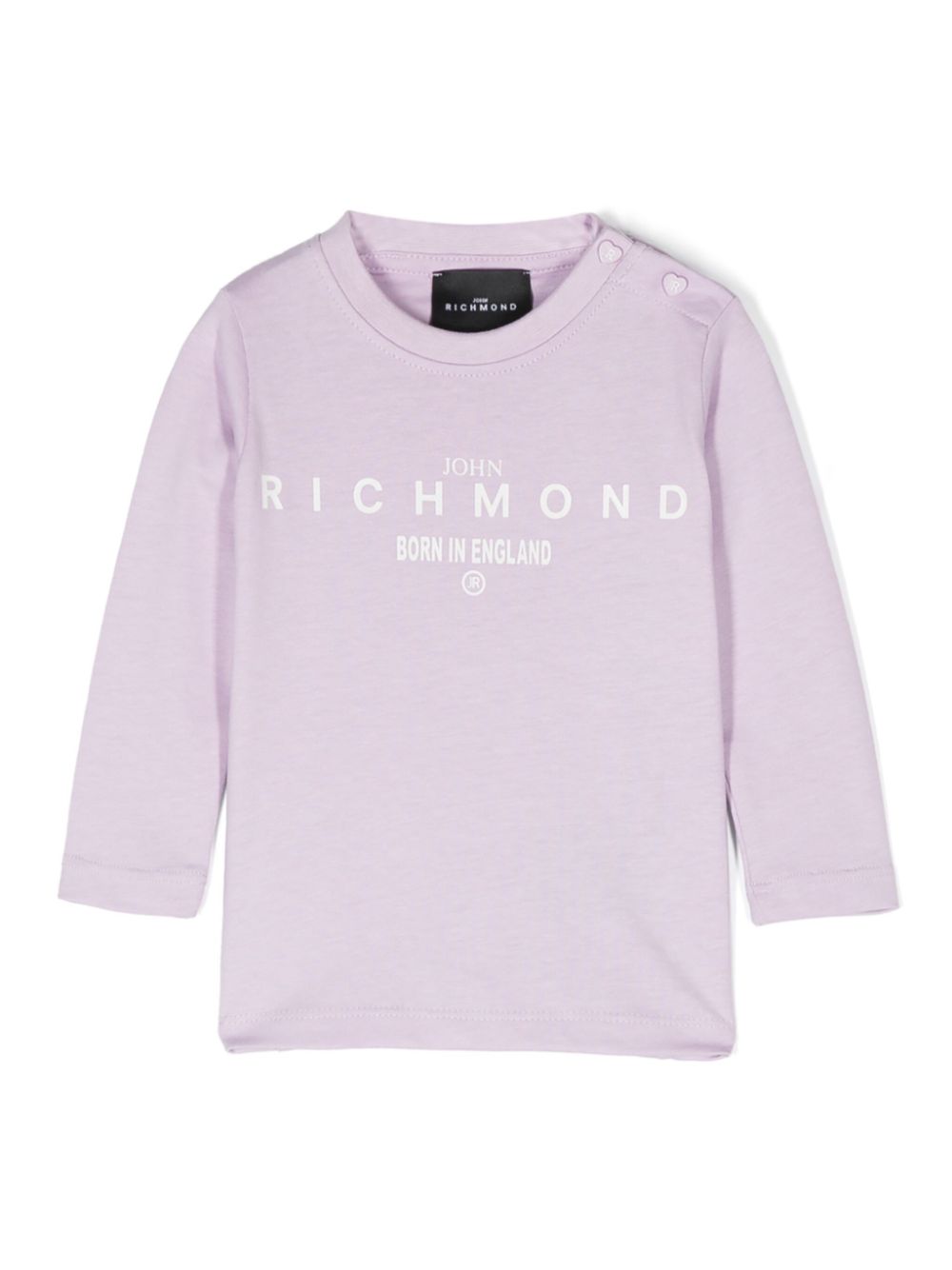 John Richmond Junior logo-print T-shirt - Purple von John Richmond Junior