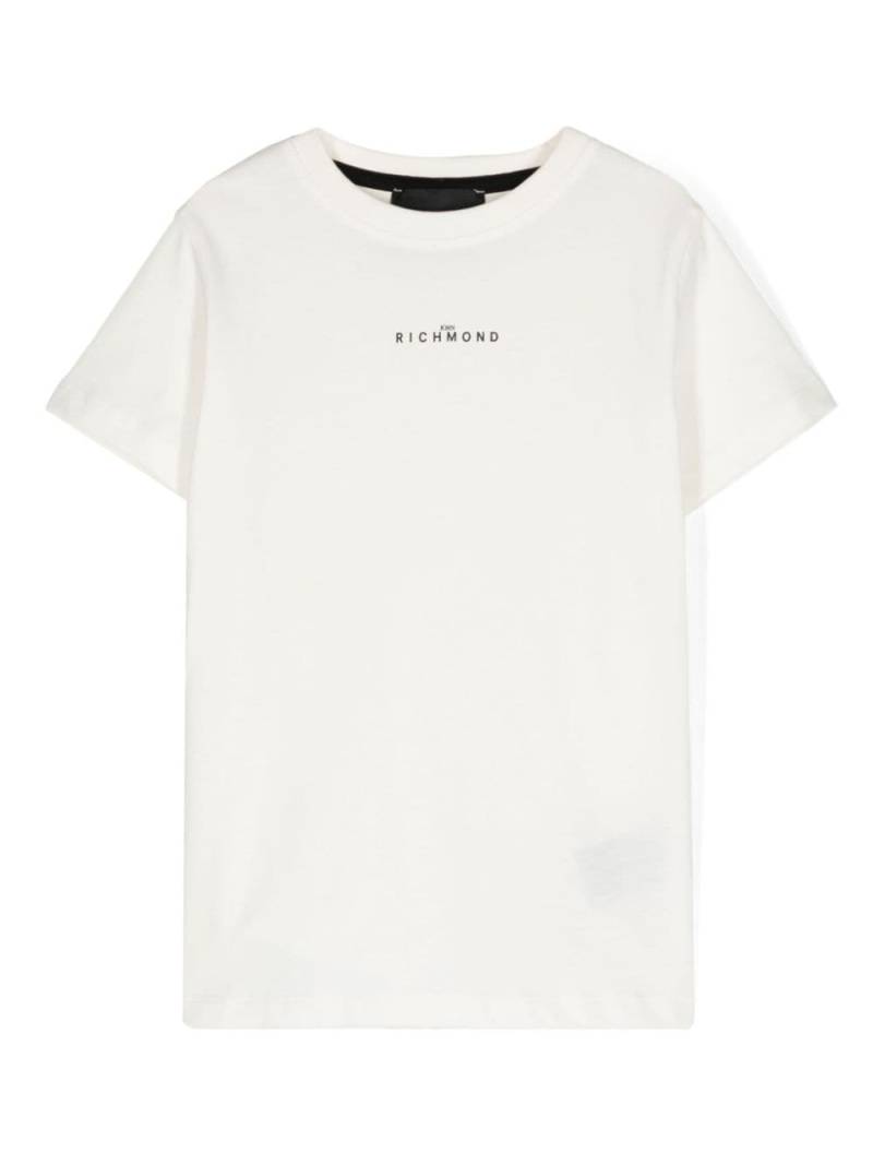 John Richmond Junior logo-print T-shirt - White von John Richmond Junior