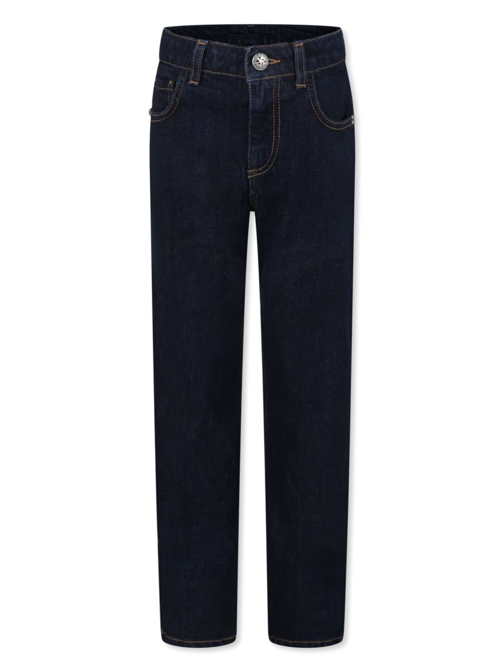 John Richmond Junior logo-print jeans - Blue von John Richmond Junior