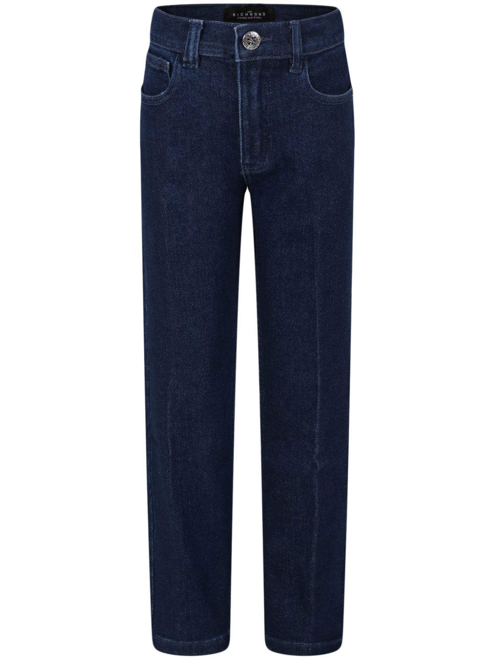 John Richmond Junior logo-print jeans - Blue von John Richmond Junior