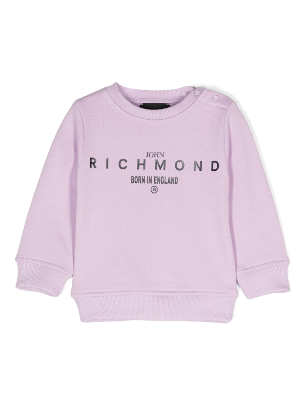 John Richmond Junior logo-print sweatshirt - Purple von John Richmond Junior