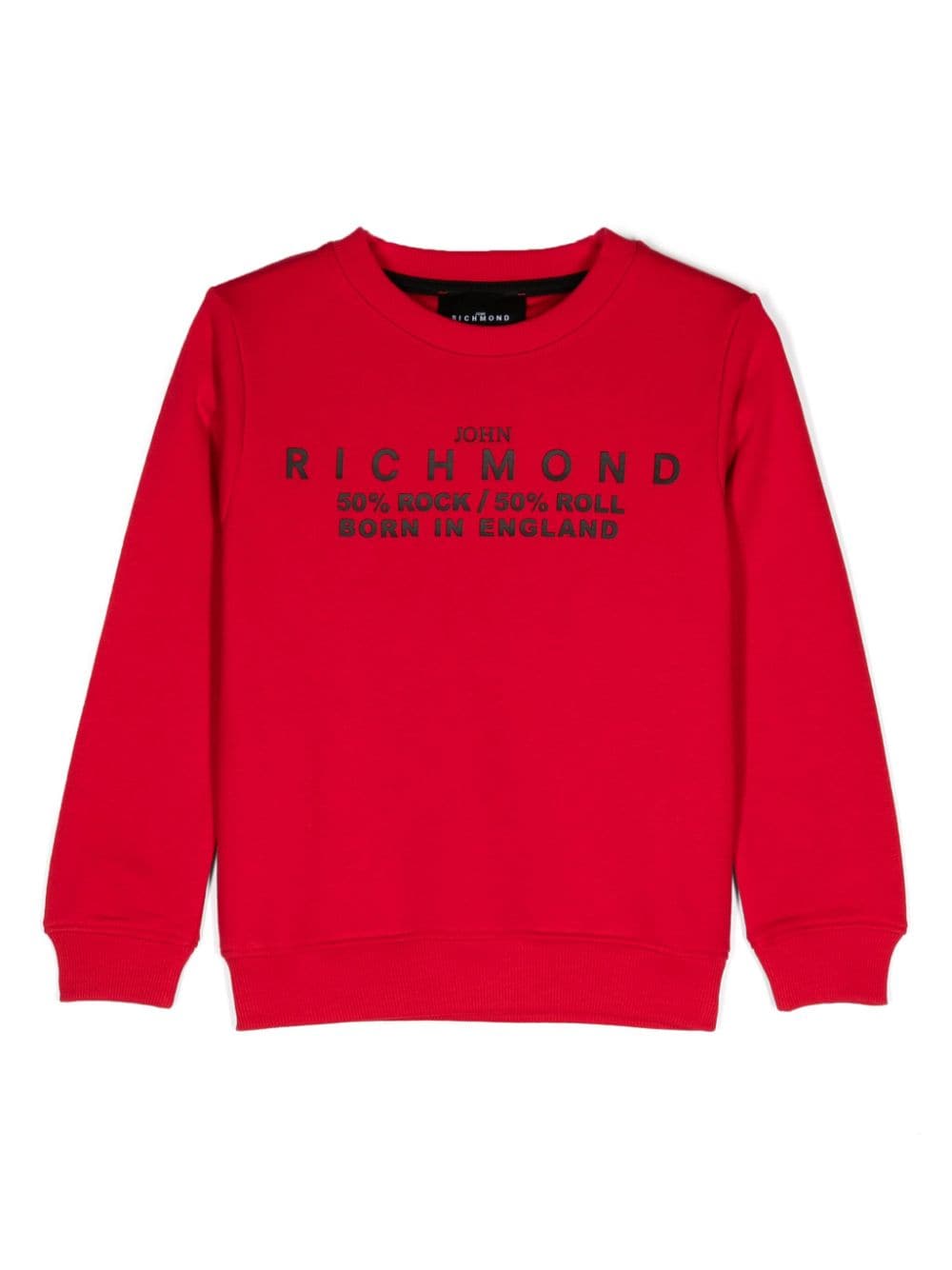 John Richmond Junior logo-print sweatshirt - Red von John Richmond Junior