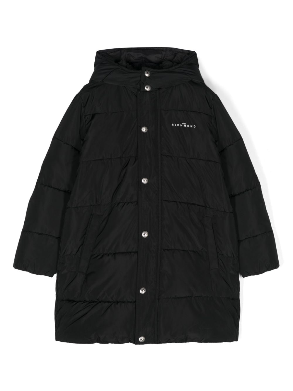 John Richmond Junior padded coat - Black von John Richmond Junior