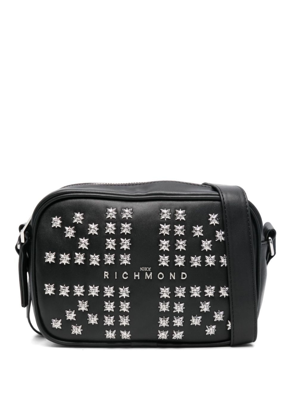 John Richmond Junior stud-detail shoulder bag - Black von John Richmond Junior