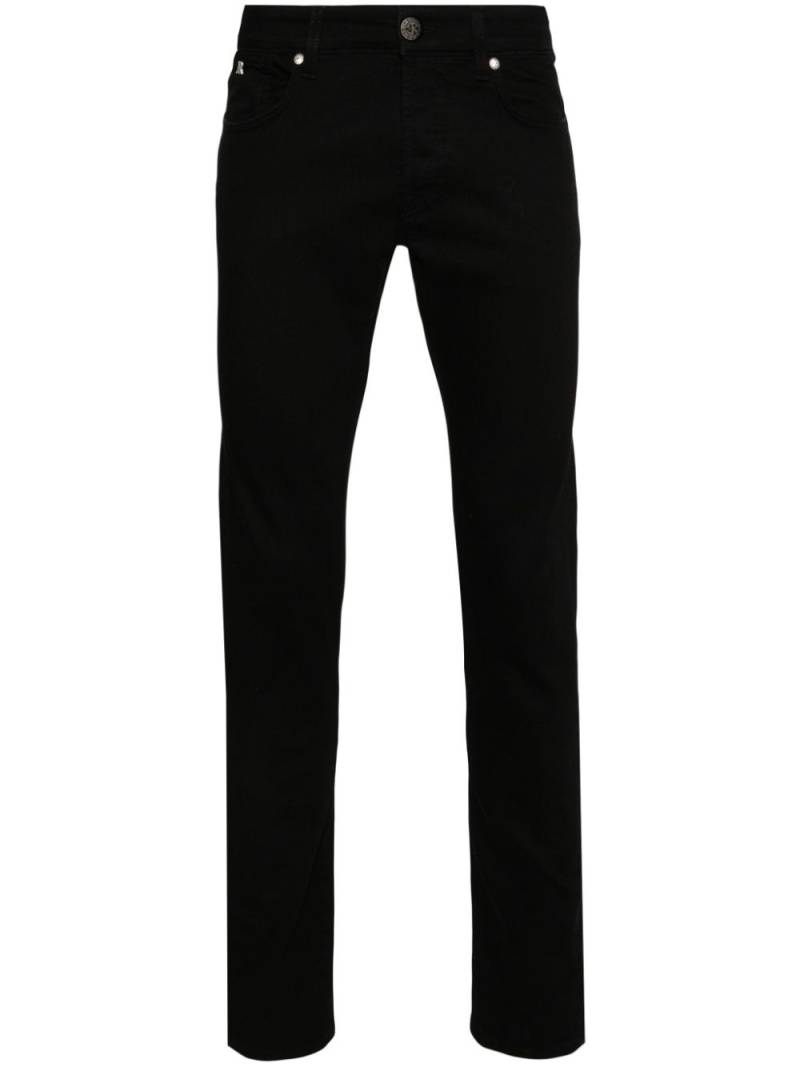 John Richmond denim tapered jeans - Black von John Richmond