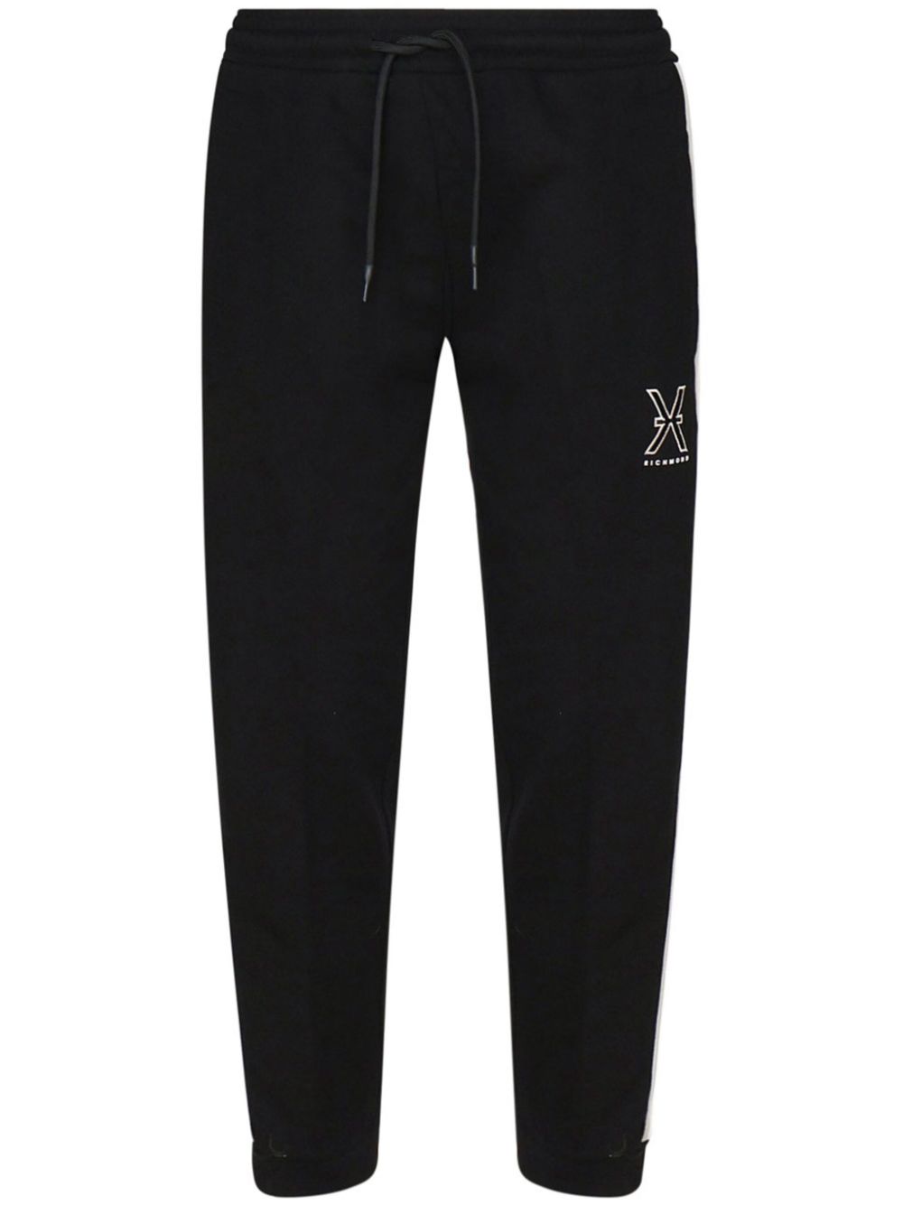 John Richmond embroidered track pants - Black von John Richmond