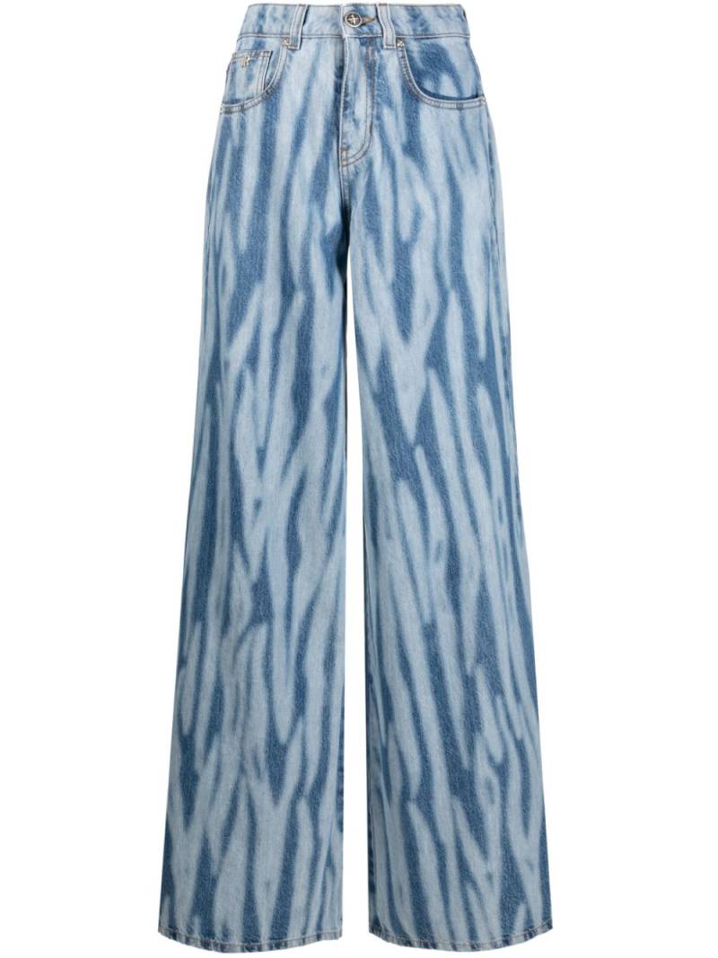 John Richmond high-waist flared jeans - Blue von John Richmond